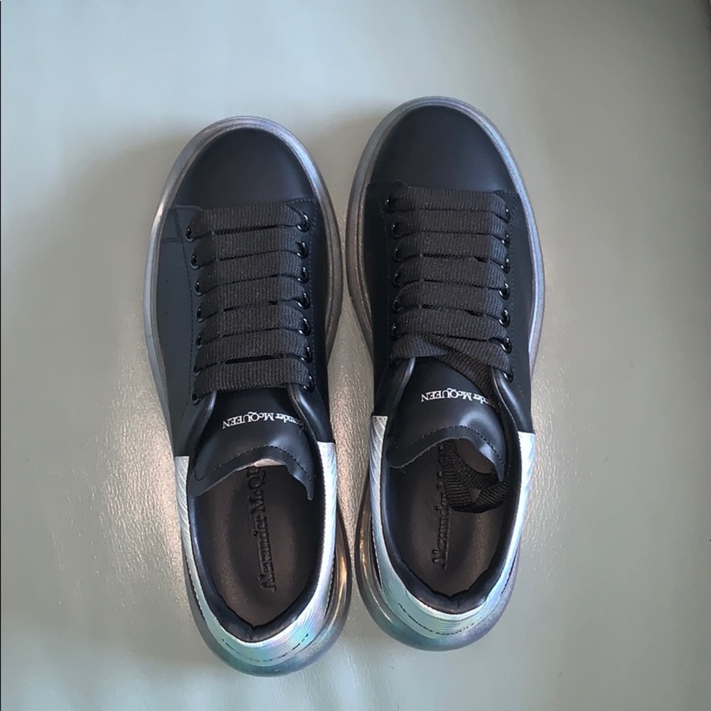 Alexander McQueen  Oversize Holograph Sole Sneaker